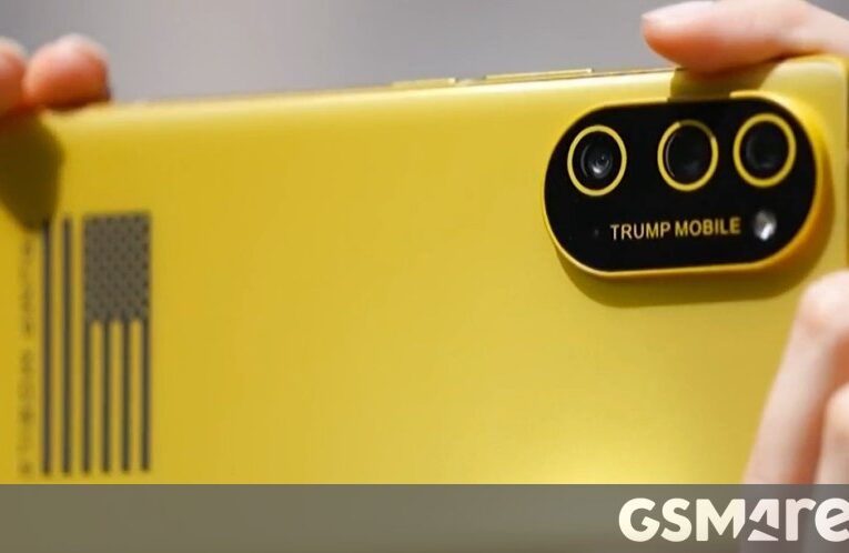 The media starts receiving the first Trump Mobile T1 Phone units, launch is imminent
