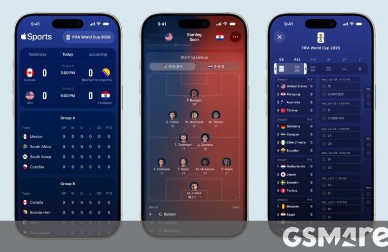 Apple Sports app expands to more than 90 new countries and regions, gets features for FIFA World Cup 2026